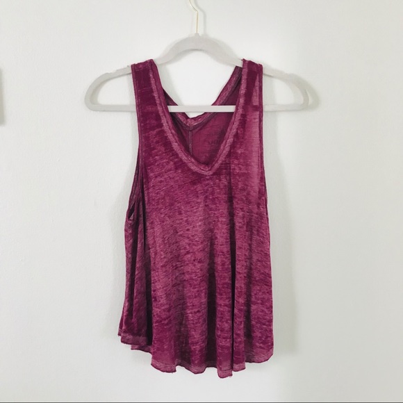 Free People Tops - Free People Burnout Tank